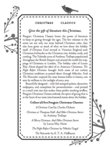 A Christmas Carol by Charles Dickens