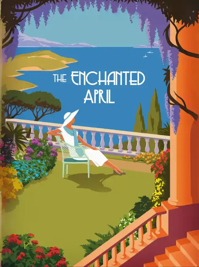 The Enchanted April by Elizabeth von Arnim