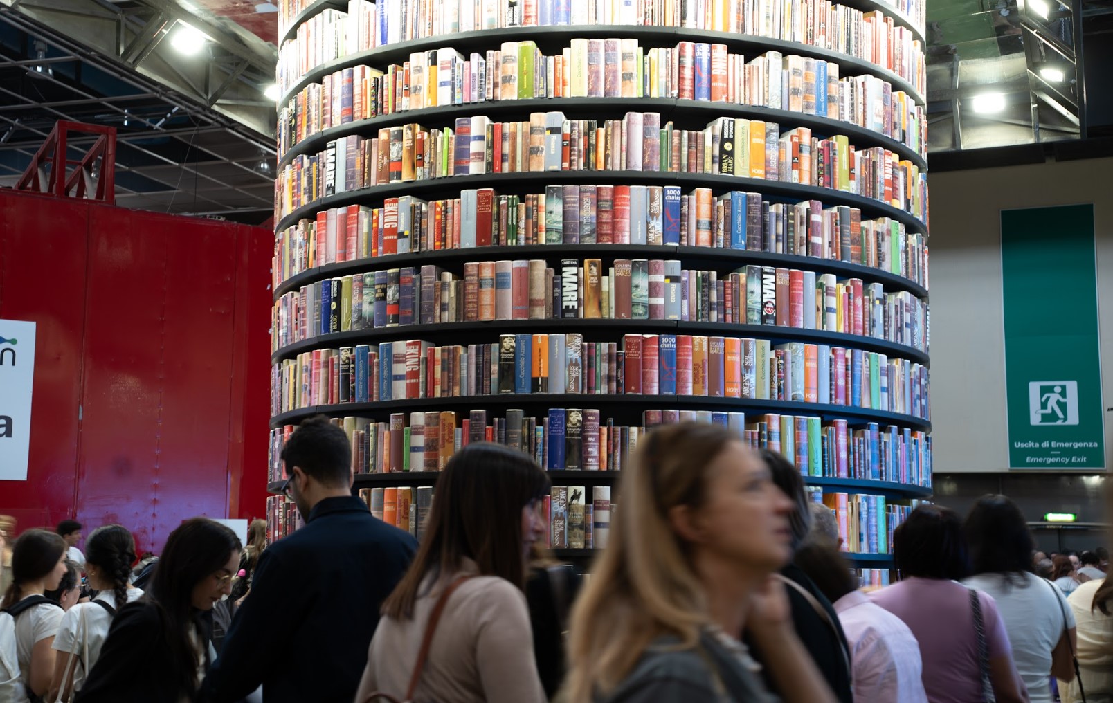 Salone del libro di Torino nella foto di Luciano Niervo