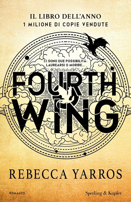 Fourth Wing di Rebecca Yarros libri della saga Empyrean