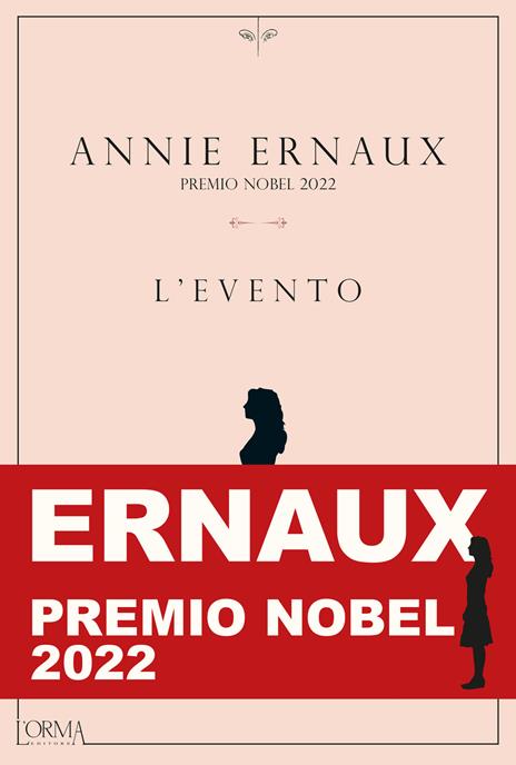 Copertina del libro L'evento di Annie Ernaux