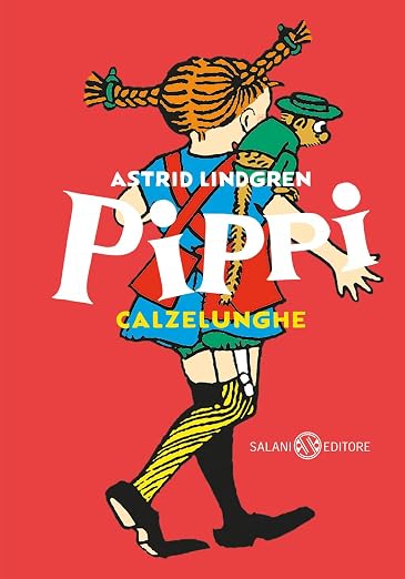 Pippi Calzelunghe by Astrid Lindgren, the book cover