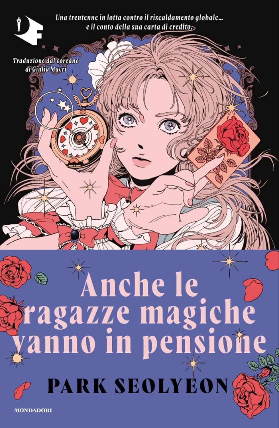 Even Magical Girls Go into Retirement by Seolyeon Park, the beautiful book cover image
